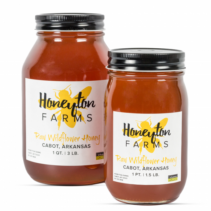 Honeyton Farms Honey Glass Jar